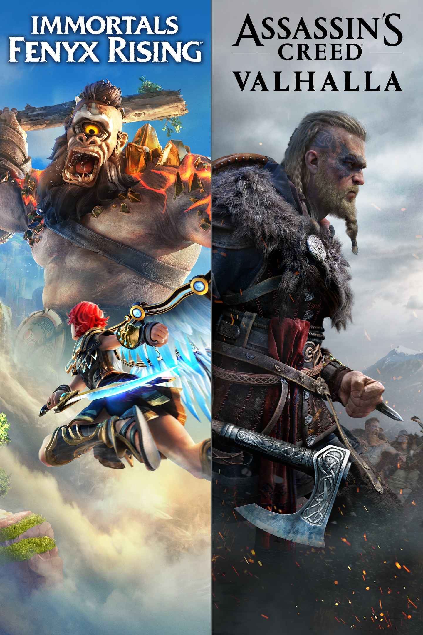 Assassin’s Creed® Valhalla + Immortals Fenyx Rising ™ Bundle 89,99 USD