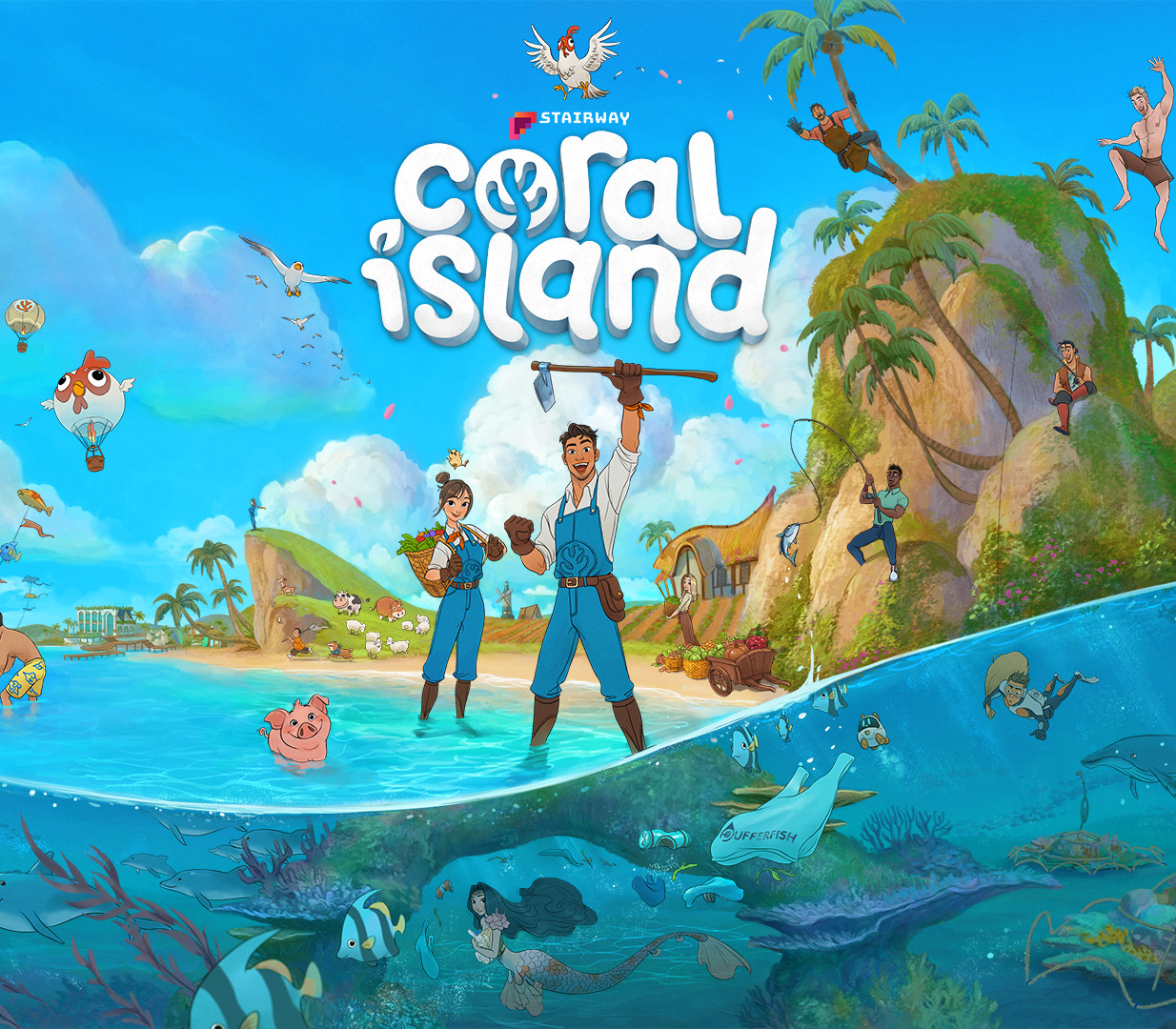Coral Island Row Steam CD -sleutel