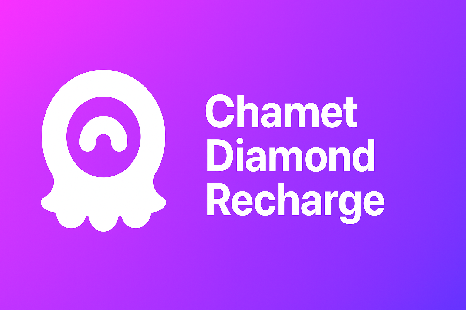 Chamet Diamond Recharge Online via Sealmg