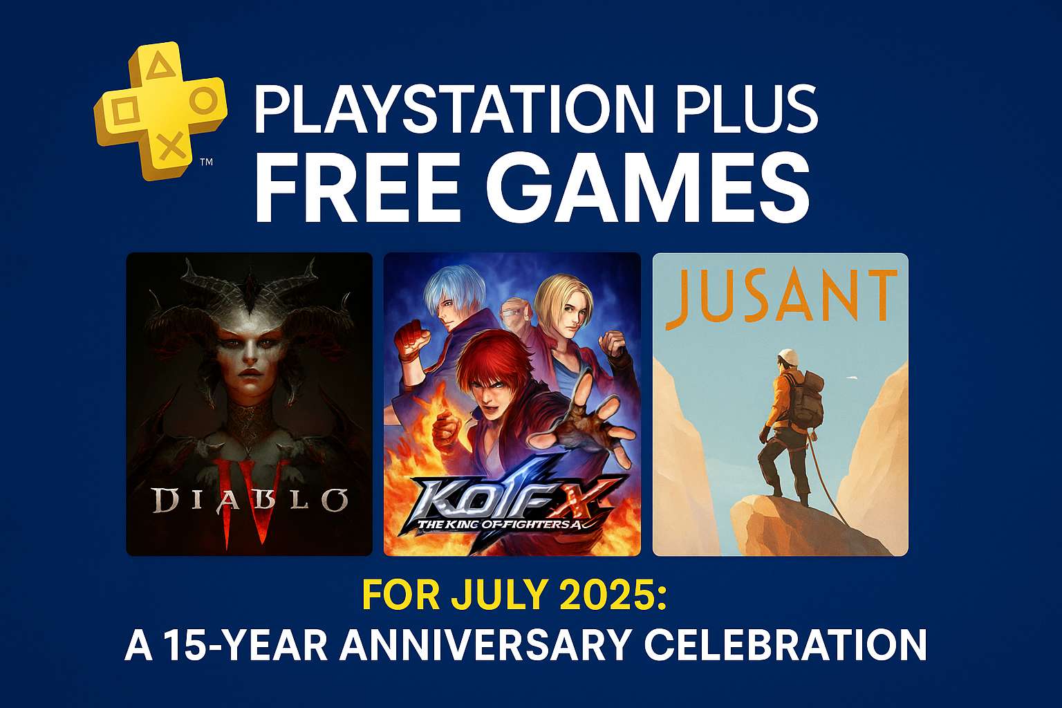 PlayStation Plus Free Games for July 2025